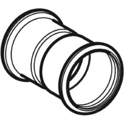 GEBERIT GE Mapress C-Stahl Muffe d42mm verzinkt  – 22007