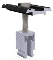 AEROCOMPACT CLMB10 Mittelklemme Click 30-46 mm L = 60 mm, schwarz, (VPE=10 Stück)  – 707611
