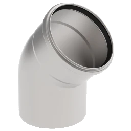 BLUECHER BLÜCHER EuroPipe 45Gr.Rohrbogen 1.4301, 160 mm   – 820.045.160