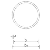 REHAU REHAU Universalrohr FASTLOC ML 32 x 3,0 Stange 5 m  – 13603041005