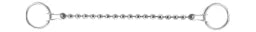 SCHMIDT STEDO KUGELKETTENGARN. 30 CM, 3,2 MM, MS VERCHR.,2 RINGE MONT.  – 720748