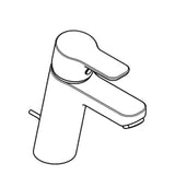 KLUDI Kludi Pure&Easy WT-Einhandmischer 100 DN15   – 371900565
