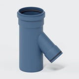 POLOPLAST PO Lüftungsabzweig mit Kondensatsperre POLO-KWL DN 125/75/45Grad   – 03629