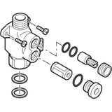GEBERIT GE Absperrventil komplett zu Urinal-Annaeherungselektronik   – 243.005.00.1