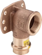 VIEGA Viega Wandscheibe mit SC Profipress G 2625.5 für Gas in 22mm x Rp3/4 Rotguss   – 346 706