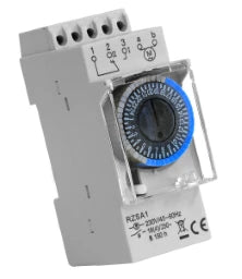 RELTECH Mechanische Zeitschaltuhr 1 Kanal, Tagesprogramm  – 051564847847
