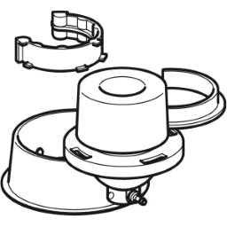 GEBERIT GE Umruestset fuer Heberglocken komplett zu AP127   – 240.004.00.1