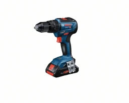 BOSCH POWER TOOLS Akku-Schlagbohrschrauber GSB 18V-55, 2 A kku ProCORE18V, Schnellladeg. GAL 18V-40  – 0 601 9H5 304