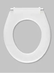 HAMBERGER Haro Plus 23 Kinder WC-Sitz o. Deckel mit Fastfix-Metallscharnier weiss  – 505800