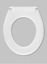 HAMBERGER Haro Plus 23 Kinder WC-Sitz o. Deckel mit Fastfix-Metallscharnier weiss  – 505800