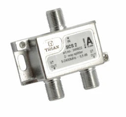 TRIAX SAT Verteiler, 2-fach, 5,5 dB  – 349822