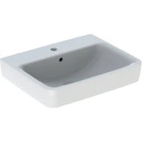 GEBERIT SANITAER Geberit Renova Plan WT 55x44cm weiß mit Hahnloch, mit Überlauf   – 501.632.00.1