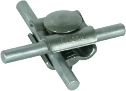 DEHN Universal-Verbinder NIRO  f. Rd 8-10mm f. Kreuz, T- u. Parallel-Verbindungen   – 315119