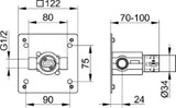 KEUCO Keuco Collection Plan S, Einbauteil   – 59916000075