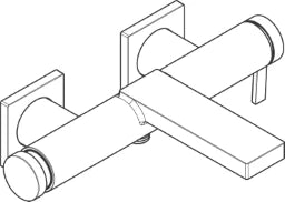 HANSGROHE HG Tecturis E Wannenmischer Aufputz chrom  – 73420000