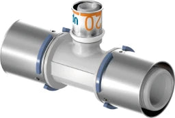 UPONOR Uponor S-Press PLUS T-Stück reduziert PPSU 40-20-40   – 1039962