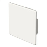 OBO Endstück 60x60mm Polyvinylchlorid reinwe iß RAL 9010  – 6193285