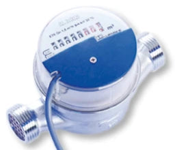 BERNHARDT'S Kaltwasserzähler 2,5m3/h nach MID ohne Modul, BL80mm, AG 3/4"  – 75801