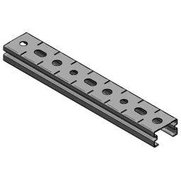 MEFA Montageschiene C-Profil Stex, 35 / 20 / 0,8 mm L= 2 m fbv  – 1273520