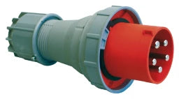 PC ELECTRIC CEE Stecker 125A 5p 6h IP67   – 045-6