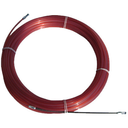 Perlon-Einziehband RED 4mm, 20m, m.langem Sucher u.2 Zugösen – PELS420RED