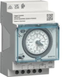 HAGER Tagesschaltuhr,1W/16A,3PLE,analog  – EHN110