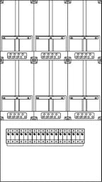 ELSTA ZGS-6Z-C-VuSN25-6ZS10 (3+3) Wiener Netze  – ZGS6C-10