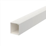 OBO Wand- und Deckenkanal mit Bodenlochung 3 0x30x2000 Polyvinylchlorid reinweiß RAL  – 6191096