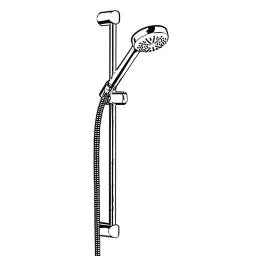 KLUDI Kludi Logo Brause-Set 1S DN15, chrom  – 6816005-00
