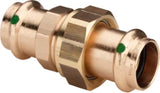 VIEGA Viega Verschraubung mit SC Sanpress 2260 flachdichtend in 35mm Siliziumbronze   – 130 947