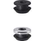 SCHMIDT STEDO MÜLET-URINAL-VERBINDER, 602810, SCHWARZ + ROSETTE 12,5  – 180085