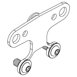REHAU REHAU Dämmscheibe für Halter, inkl. zwei Schrauben M5  – 13207361008