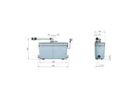 SFA SaniAccess 4 Schmutzwasserhebeanlage für WT, Spülmaschine, Badewanne und WP  – 0008A