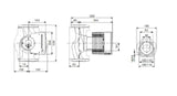 GRUNDFOS Grundfos Flanschpumpe MAGNA3 40-80 F 220 1x230V PN6/10 Nr.97924268  – 97924268