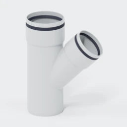 POLOPLAST PO Abzweig POLO-KAL 3S DN 90/75/45Grad  – 102605