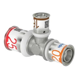 UPONOR Uponor S-Press PLUS T-Stück reduziert 25-16-20   – 1070573