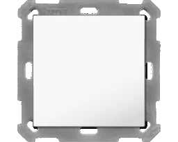 MDT KNX Taster Light 55 Basic 1fach, reinweiß glänzend   – BE-TAL55B1.01