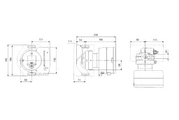 GRUNDFOS MAGNA3 25-60 180 1x230V PN10 o.Holl.Nr.97924245  – 97924245