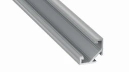 SMARTLED LED-Aufbau-Eckprofil OBDACH 2m Aluminium eloxiert, BxH 23.3x11.8 mm   – AP45G2312-01