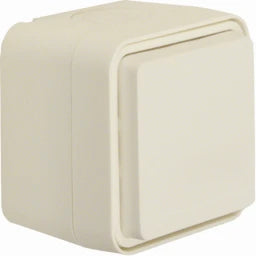BERKER Steckdose SCHUKO mit Klappdeckel AP W.1 polarweiß   – 47403512