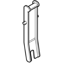 GEBERIT GE Wipphebel zu Highline/Jazzline S/S, ab 1987   – 240.066.00.1