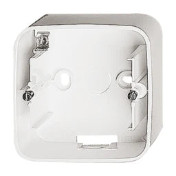 BUSCH-JAEGER Aufputz Gehäuse 1-fach Reflex SI alpinweiß   – 2CKA001799A0295