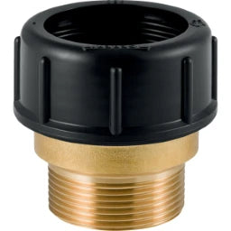 GEBERIT GE PE Stutzen d50mm x R1 1/2 Aussengewinde mit Verschraubung 359309   – 359.309.00.1