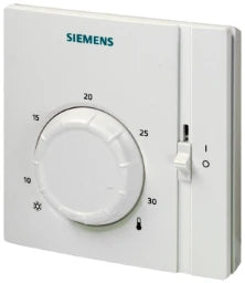 SIEMENS OESTERREICH Raumtemperaturregler 24-250VAC Sollw. 8-30°C einstb.Ein/Aus-Sch.  – RAA31