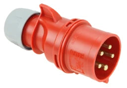PC ELECTRIC CEE Stecker 32A 5p 6h IP44   – 025-6