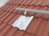 K2 4Tile Metallersatzziegel verzinkt Detail