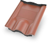 K2 4Tile Metallersatzziegel rot