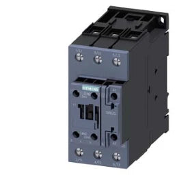 SIEMENS Schütz, AC-3e, 50 A/22 kW/400V, 3-polig, AC 230V/50Hz, 1S+1Ö, Schraubanschluss  – 3RT20361AP00