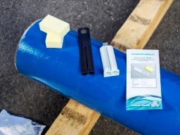 TIROLER ROHRE 2-Komponenten blau Ausbesserungsmaterial  – 700903490