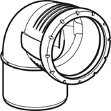 GEBERIT GE Silent-Pro Bogen 87,5 Gr. d160mm  – 393.724.14.1
